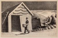 Grant Wood, (American, 1891-1942), Seed Time and Harvest, 1937