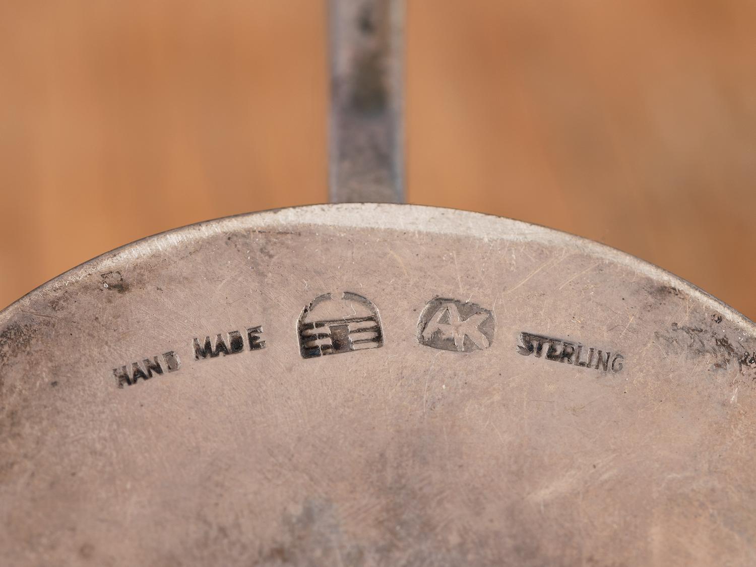 Sterling Silver Spur Ashtray