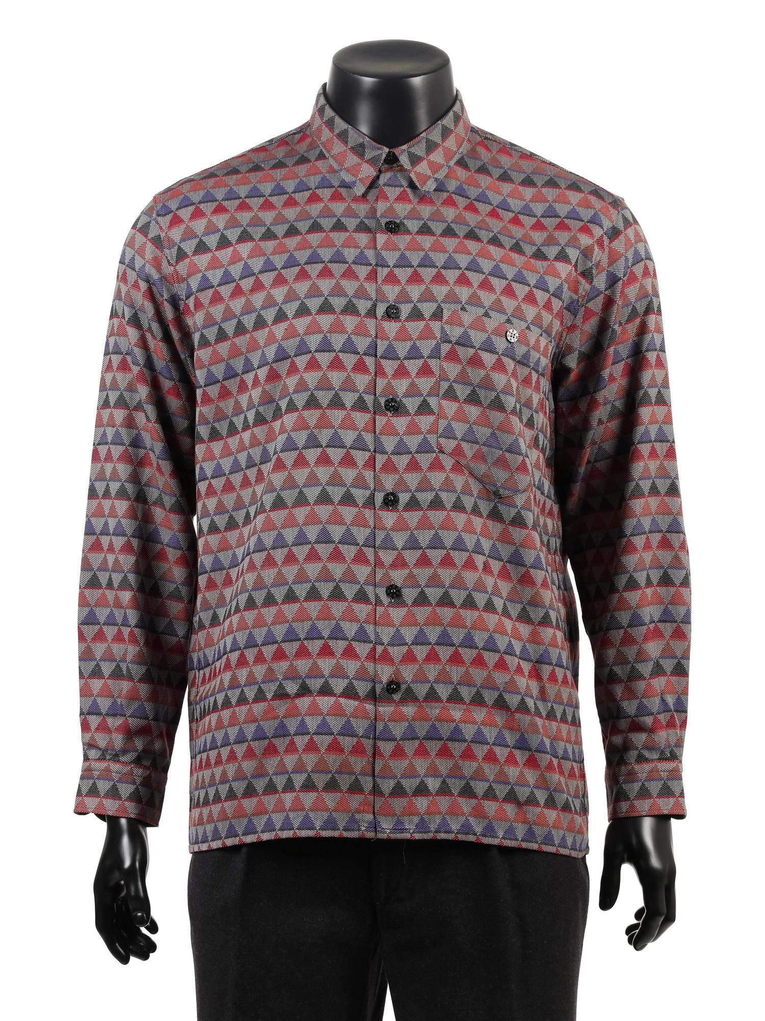 Group of Vintage Men's Designer Shirts, 1980-2000s: Turnbull & Asser, Brioni, Miyake, Missoni & Dior