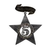 [Civil War]. A XII Corps badge of Captain James L. Thompson, 5th Ohio Volunteer Infantry.
