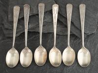 Navajo Stamped Silver Spoons