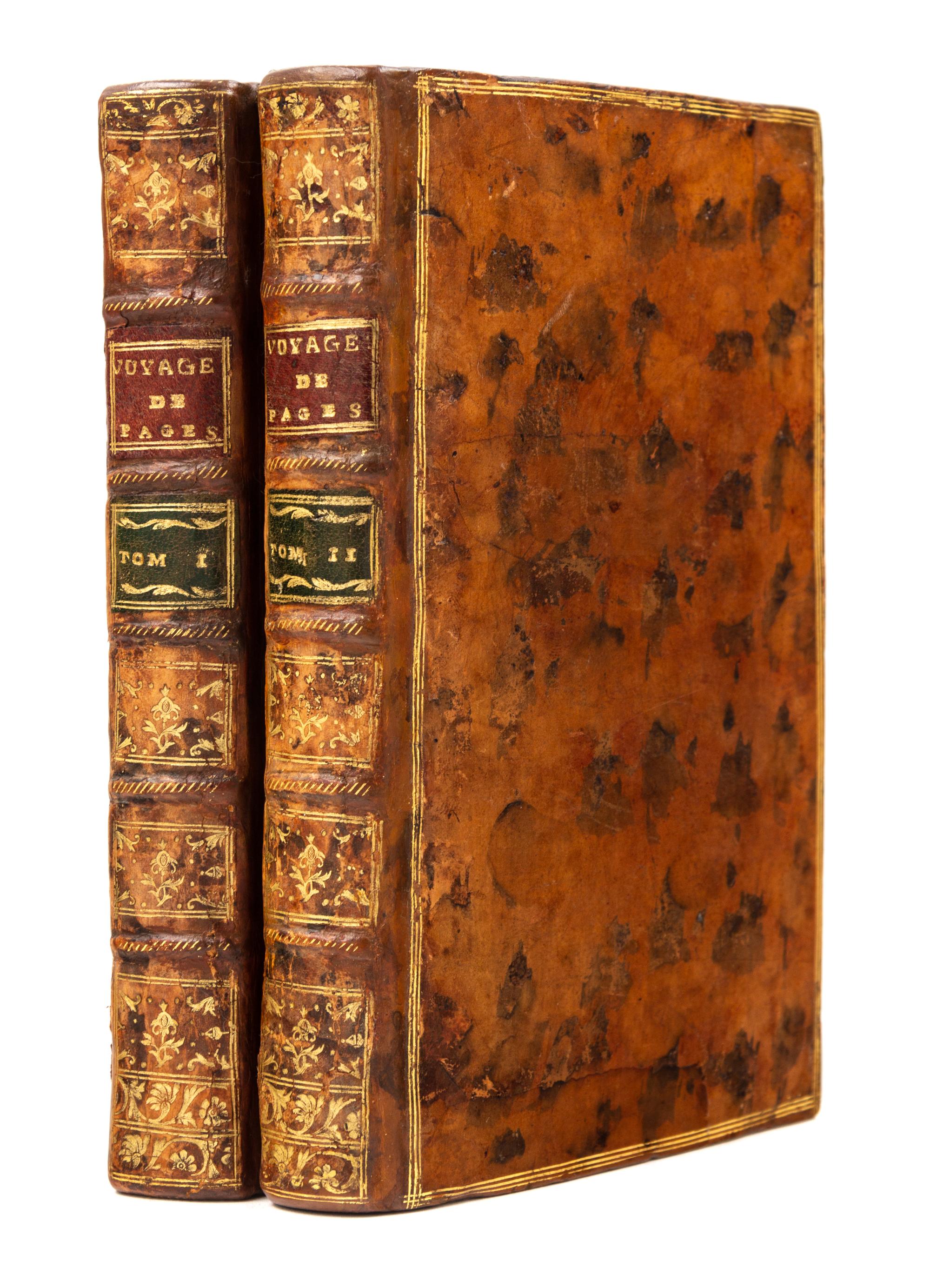 PAGES, Pierre Marie Francois, Vicomte de (1748-1793). Voyages autour du Monde. Paris, 1782.