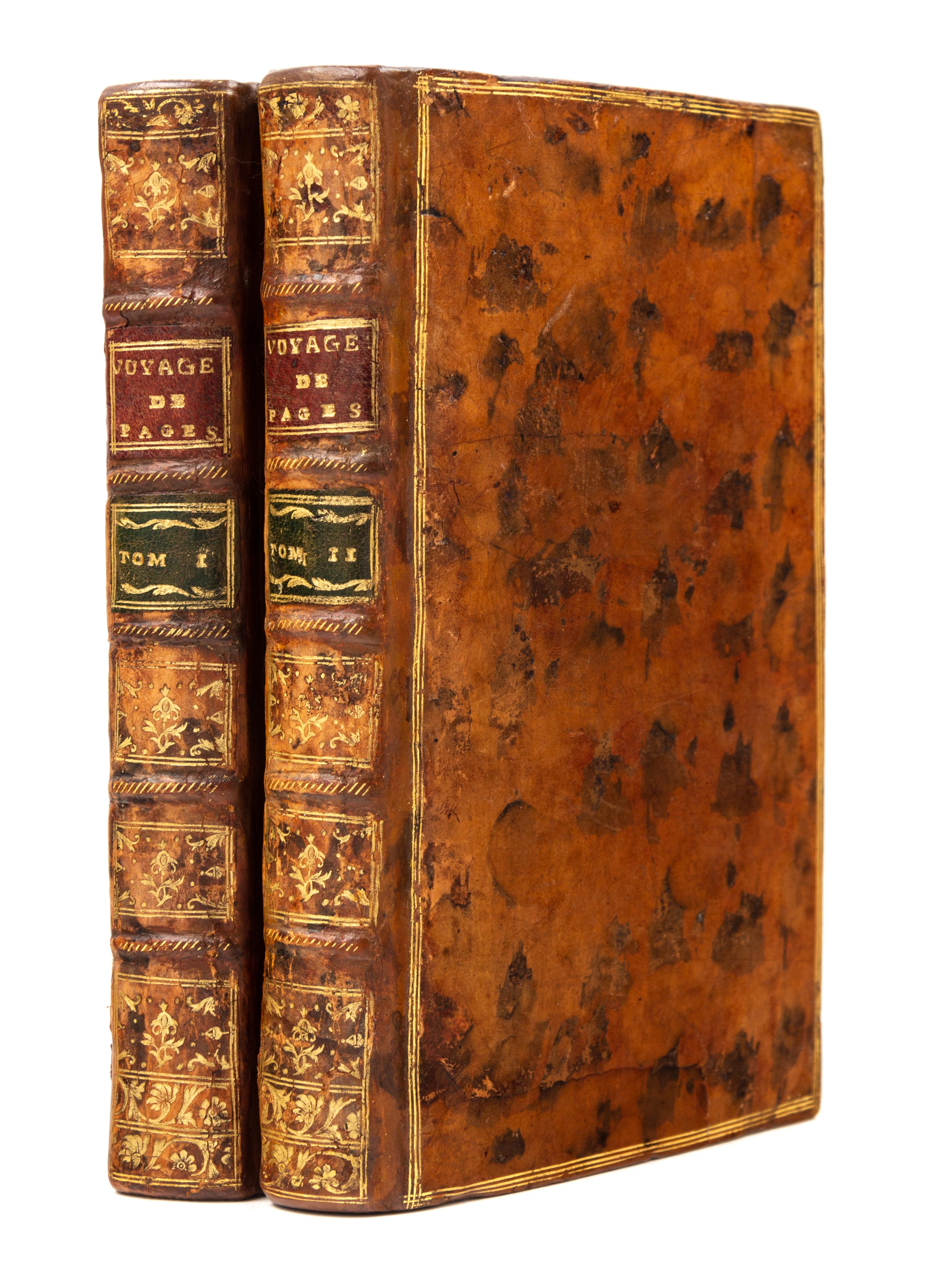 PAGES, Pierre Marie Francois, Vicomte de (1748-1793). Voyages autour du Monde. Paris, 1782.