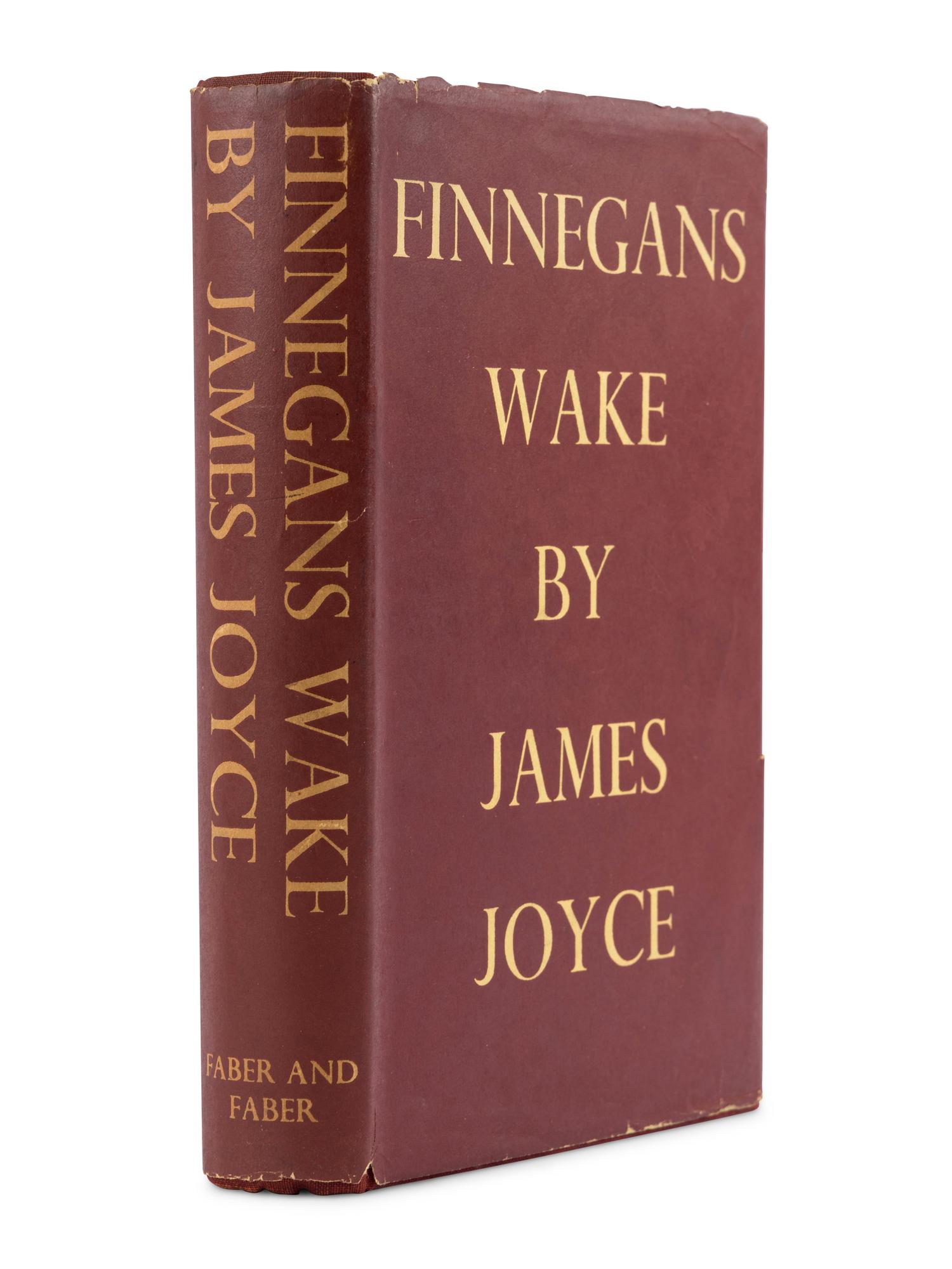 JOYCE, James (1882-1941). Finnegans Wake . London: Faber and Faber, 1939.