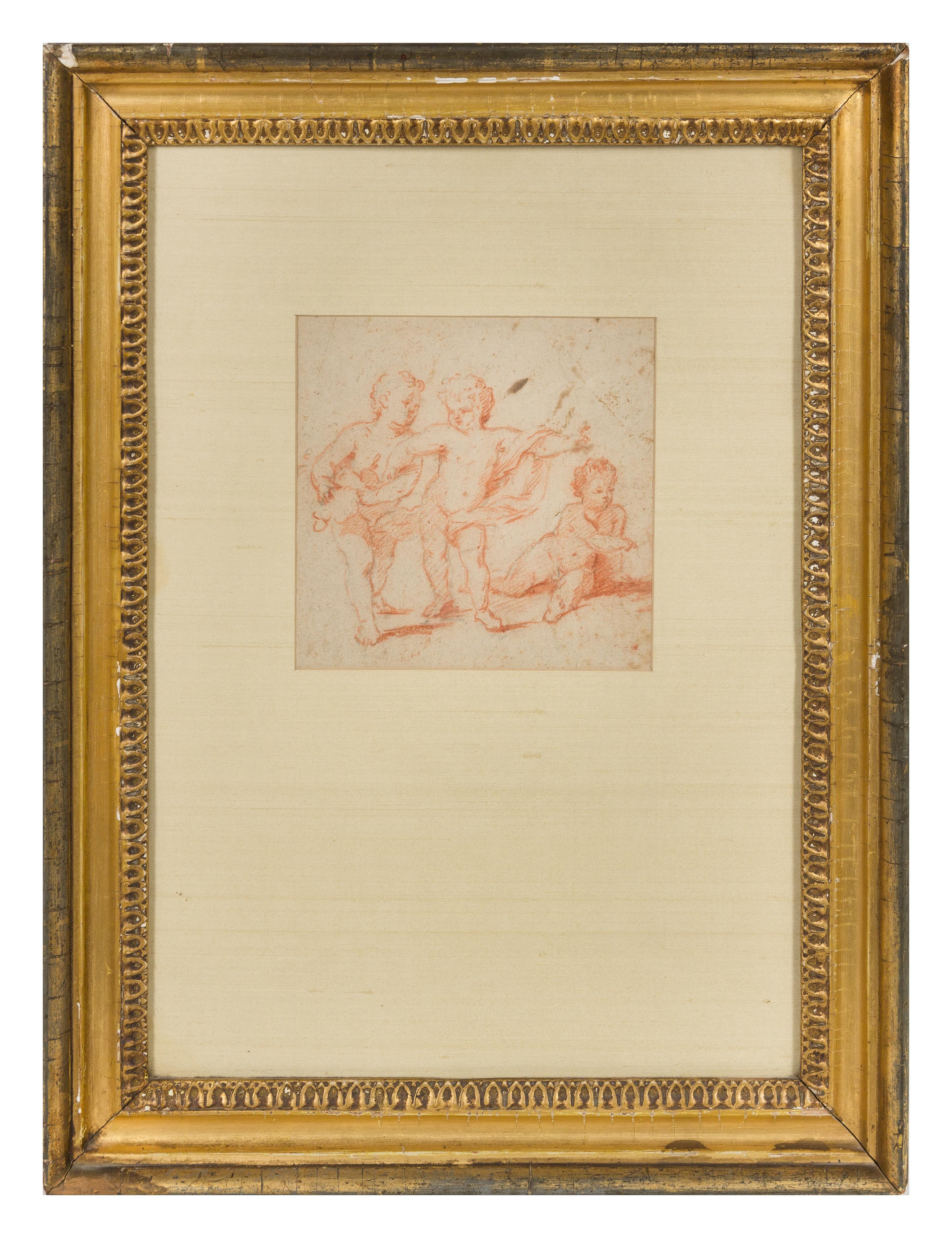 Artist Unknown, (Continental School, 17th/18th Century), Three Putti