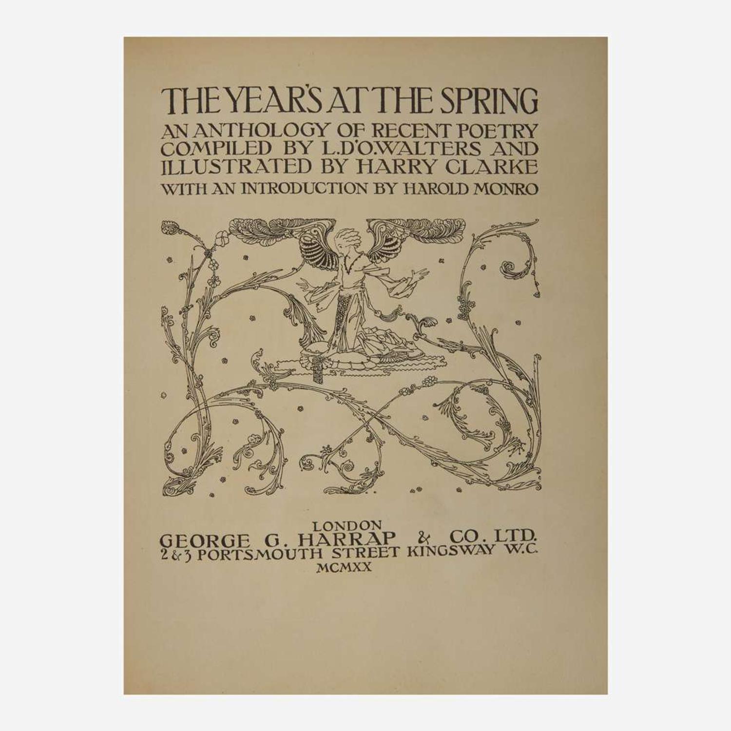 [Children's & Illustrated] [Clarke, Harry] Group of Two Signed Limited Editions