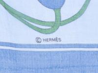 Four Hermès 90cm Silk Chiffon Scarves