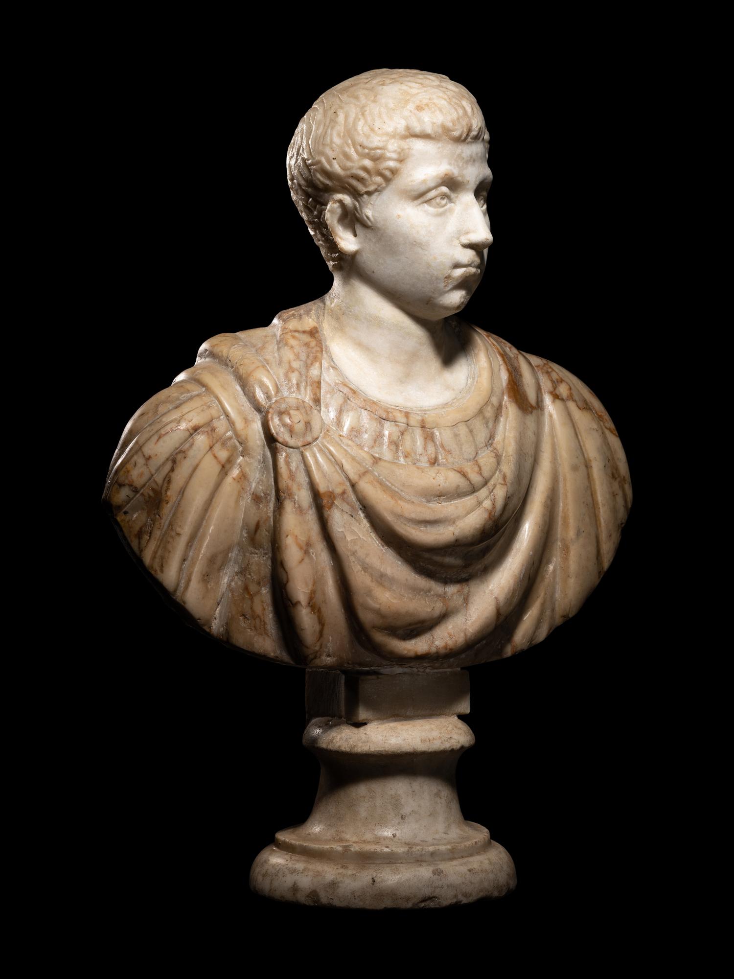 A Roman Marble Portrait Head of a Youth