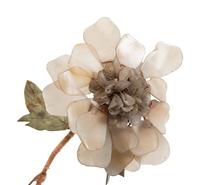 A Pair of Chinese Hardstone Plants