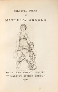 [Fine Bindings] [Ramage] [Arnold, Matthew] Selected Poems of Matthew Arnold