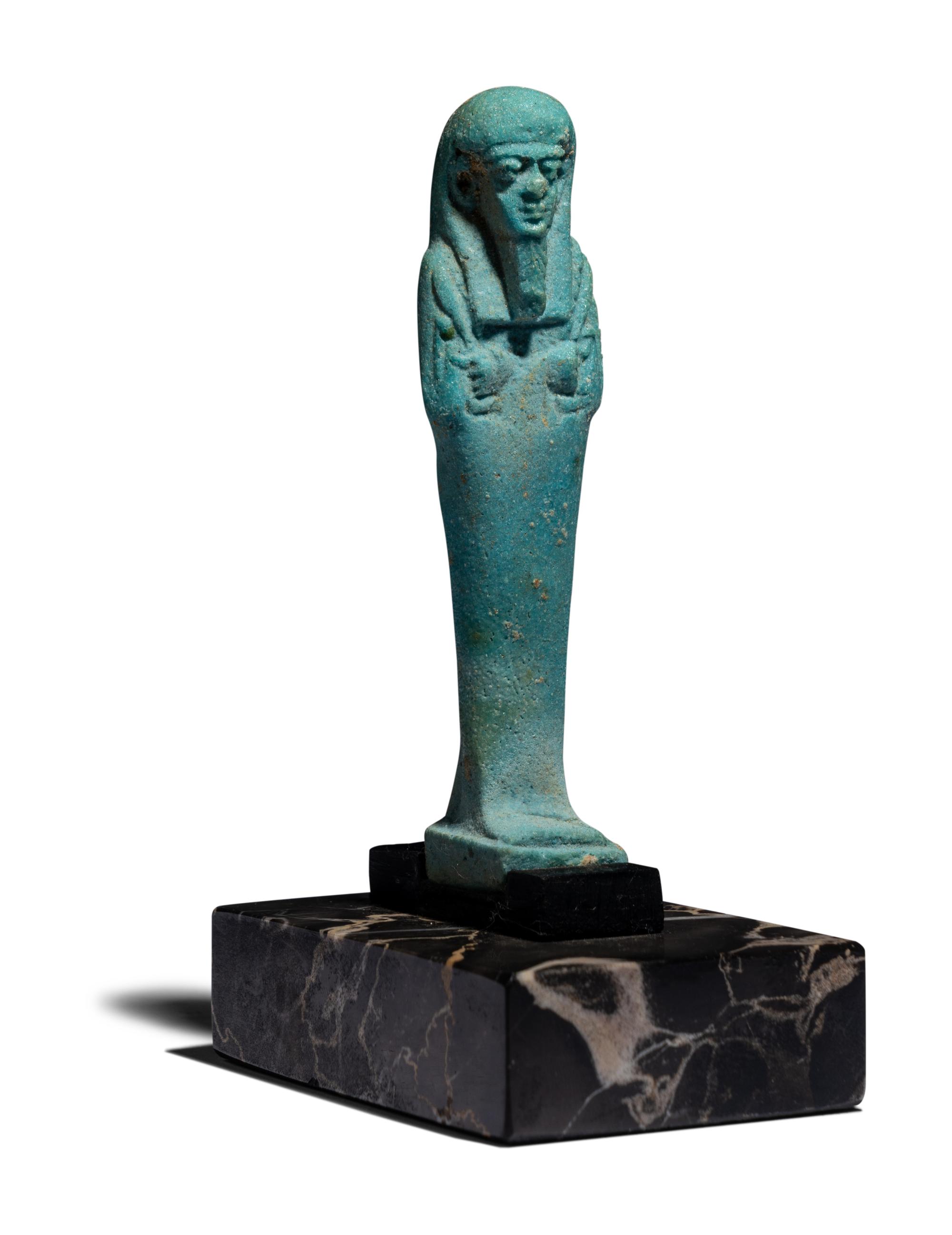 An Egyptian Faience Ushabti