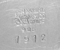 Two Mexican Silver Bowls, Sanborns, Mexico City,