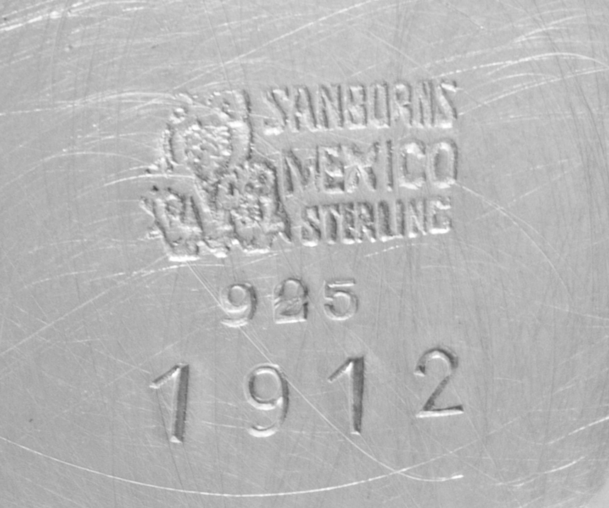 Two Mexican Silver Bowls, Sanborns, Mexico City,