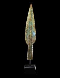 A Greek Bronze Spear Point