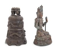 Two Chinese Bronze Articles