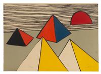 One plate from L a Mémoire Eléméntaire , 1976