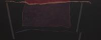 Theodoros Stamos (American/Greek, 1922-1997) — Abstract in Black, Gray, Purple, and Red, c. 1980