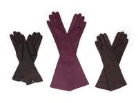 Three Leather Gloves: Two J. Mendel, One Barneys