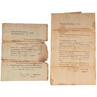 [AUTOGRAPHS & MANUSCRIPTS] -- [NORTHWEST TERRITORY & OHIO]. A group of 31 manuscript and partially printed documents, late 18th to early 19th century, including: