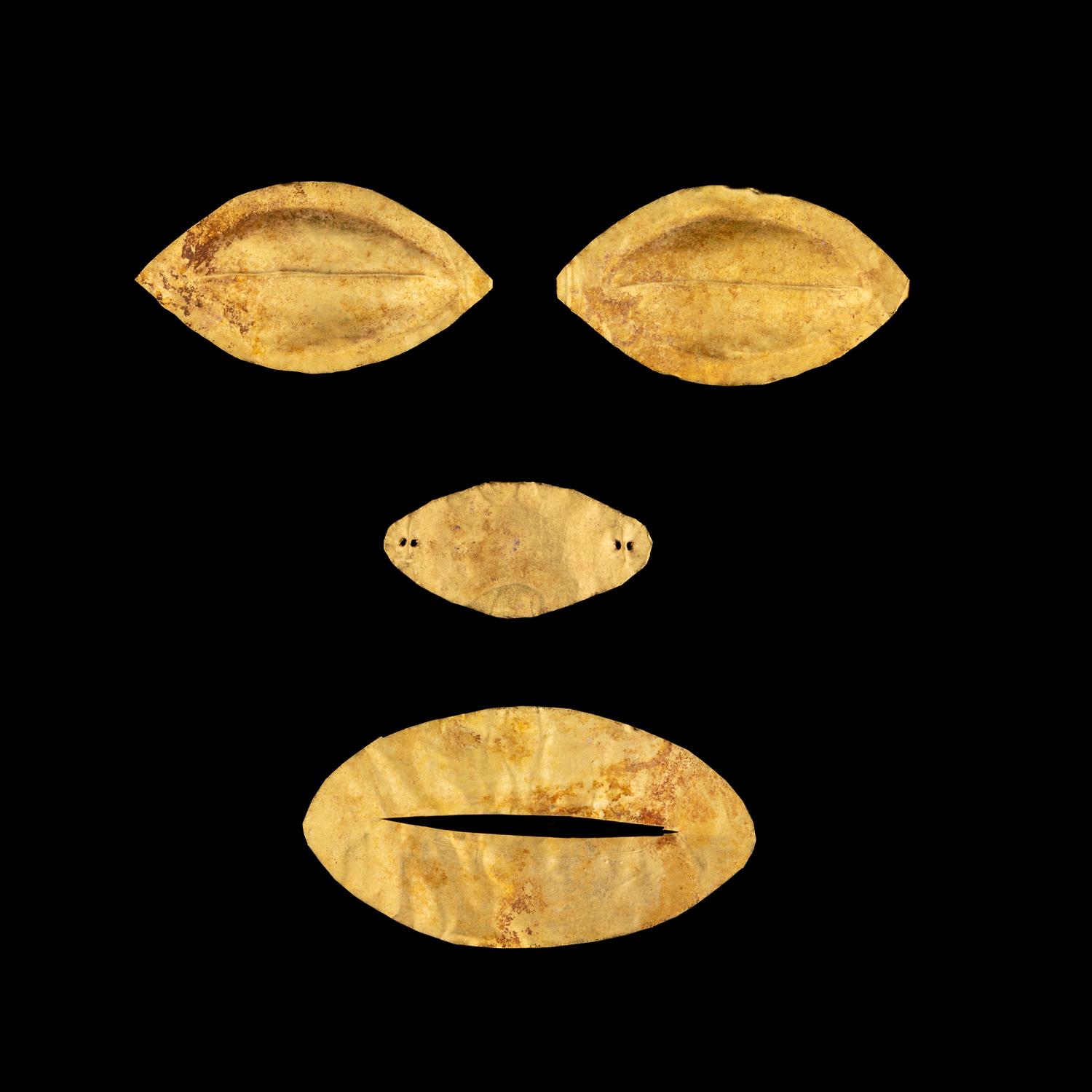 A Phoenician Gold Burial Mask