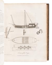 [TRAVEL & EXPLORATION]. -- BRUCE, James (1730-1794). -- Travels To Discover The Source of the Nile, In the Years 1768… 1773. Vol. I-IV. -- Select Specimens of Natural History, Collected in Travels to Discover the Source of the Nile, in Egypt, Arabia, Abyssinia, and Nubia . Vol. V. -- Edinburgh: G.G.J. and J. Robinson, 1790.