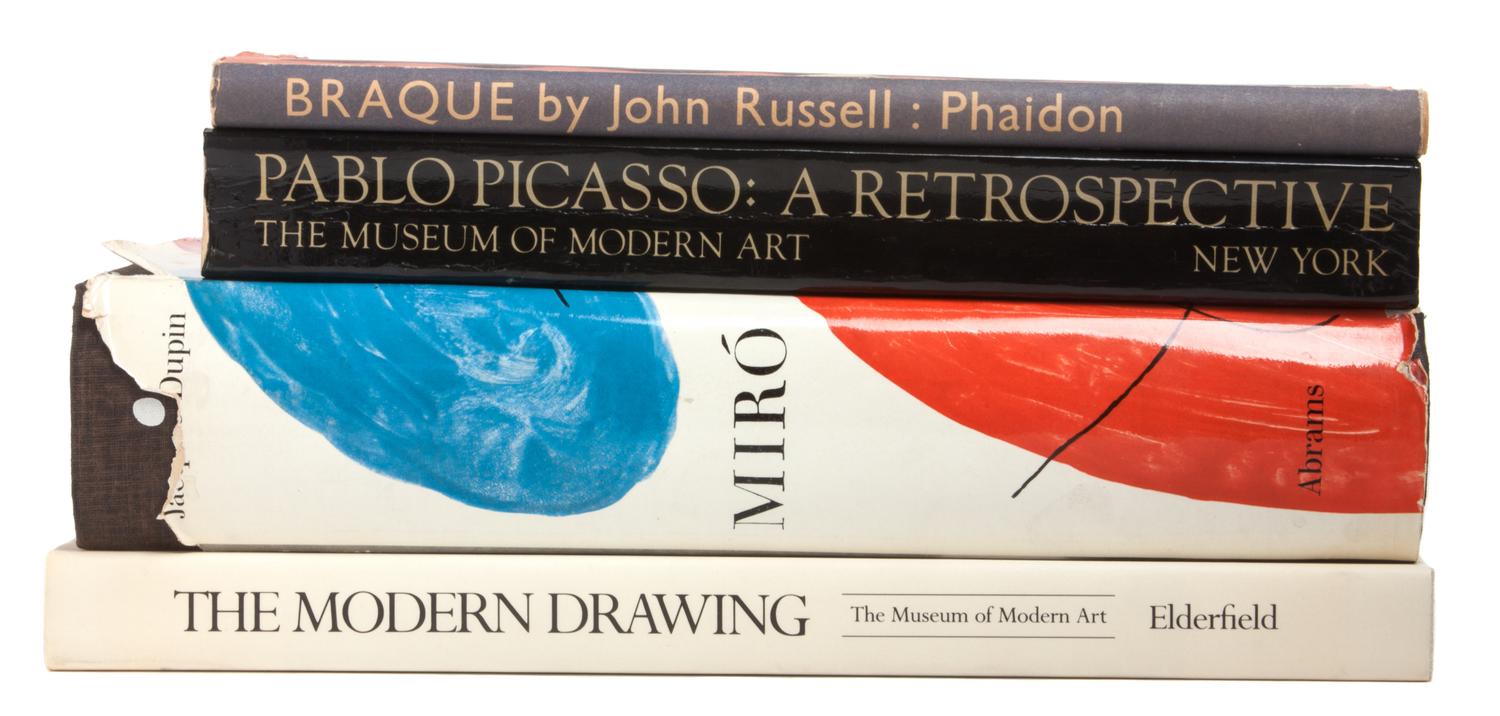 A Collection of Four Art Reference Books