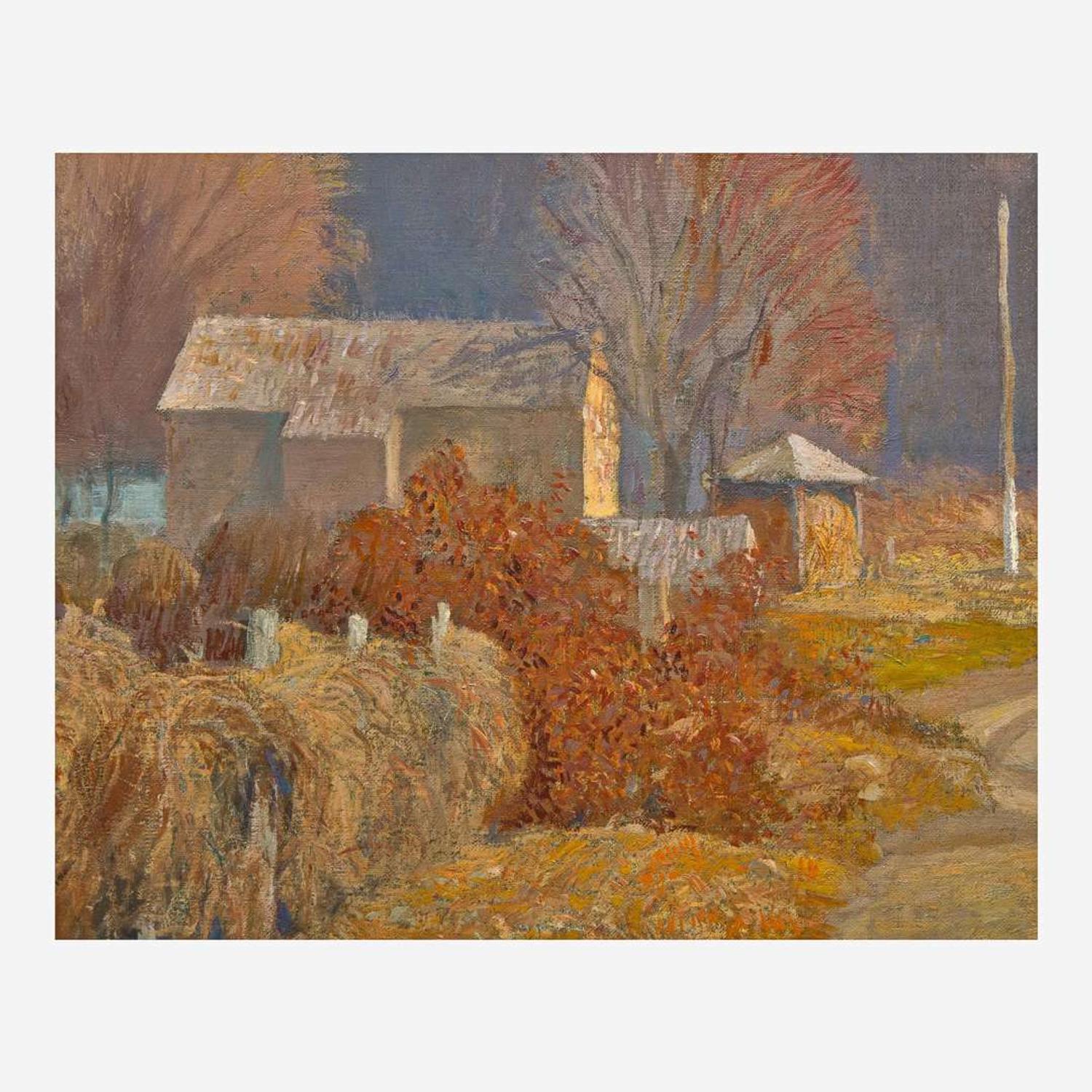 Daniel Garber (American, 1880–1958) Lower Black Eddy (Byram Road or Road to Byram)