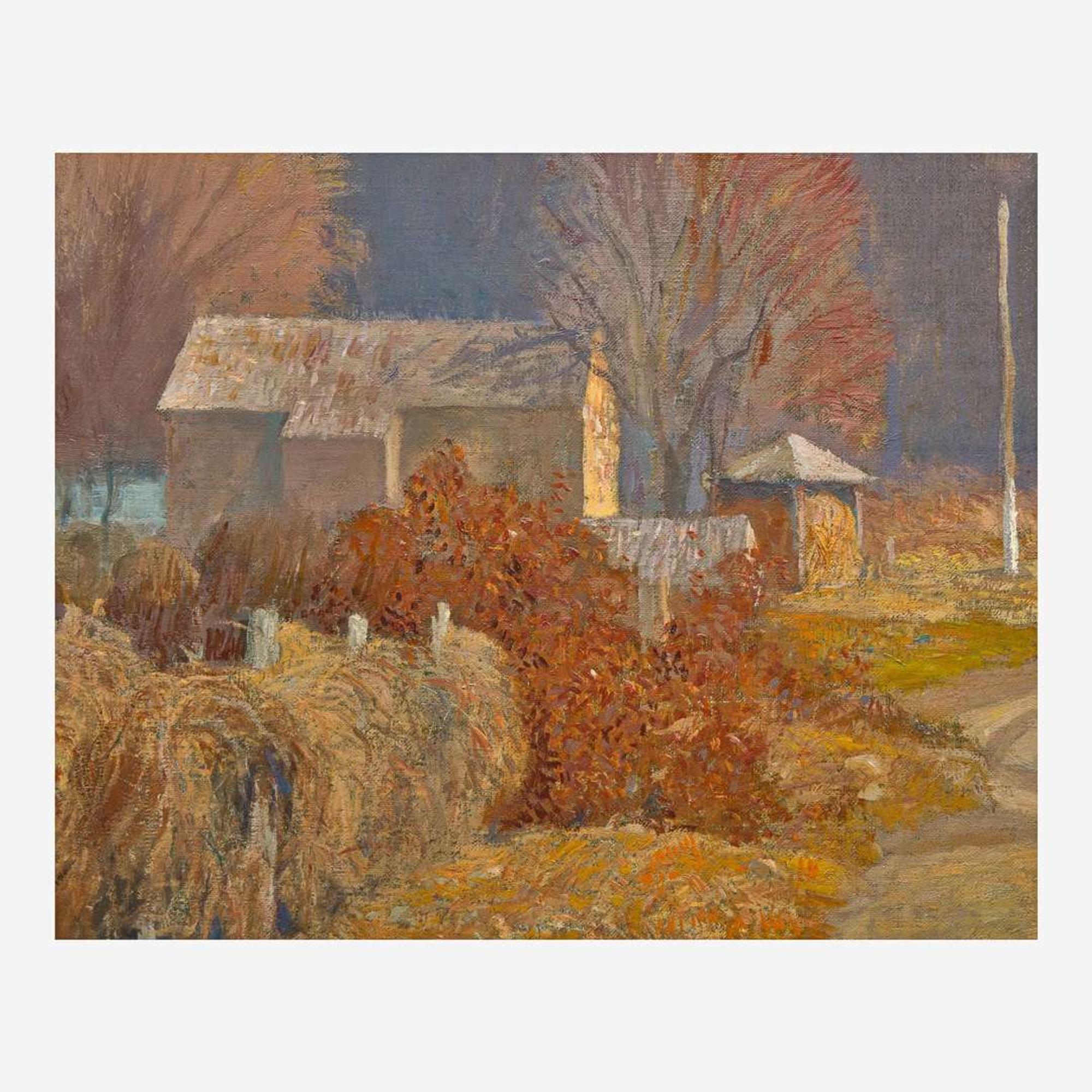 Daniel Garber (American, 1880–1958) Lower Black Eddy (Byram Road or Road to Byram)