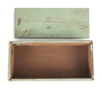 Three Painted Pantry and Slide Boxes