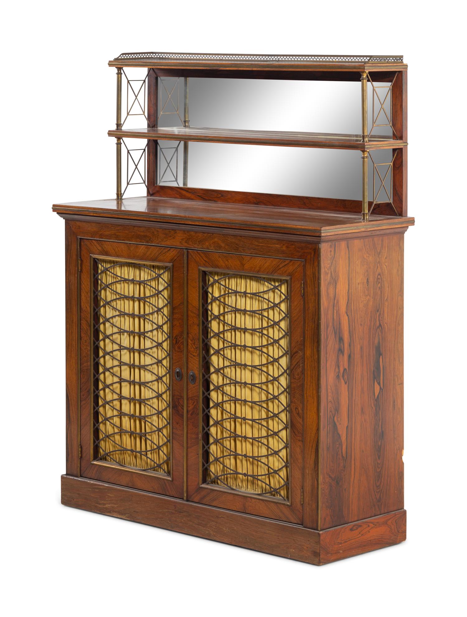 A Regency Rosewood Chiffonier