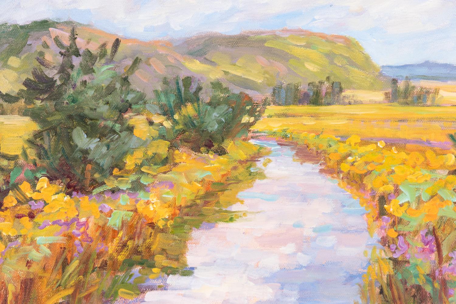 Three Works: Meadow Stream , Lilly Pond and Flowery Marsh