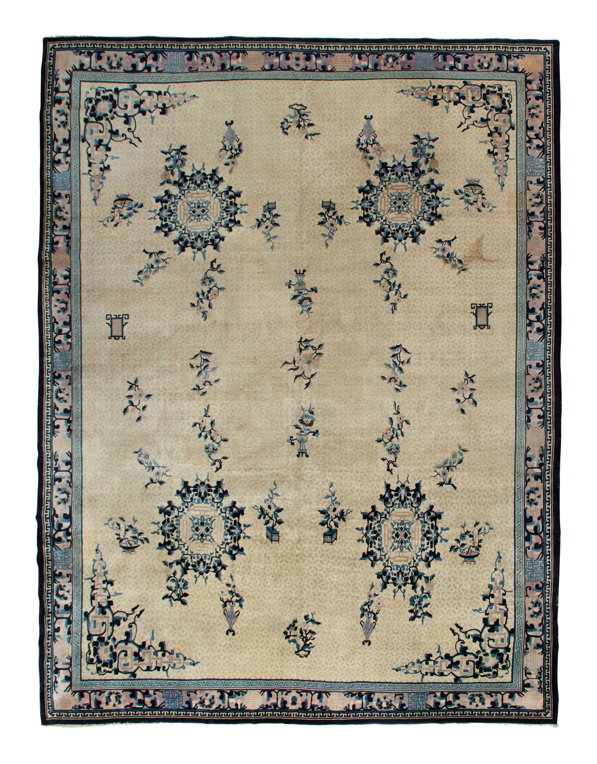 An Indo-Chinese Wool Rug