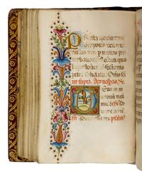 CIRCLE OF ATTAVANTE DEGLI ATTAVANTI (GABRIELLO DI VANTE) (active Florence, c. 1452-c. 1520/25) The Carafa Hours, Use of Rome, in Latin, illuminated manuscript on parchment [Italy, Florence, c. 1490–1500]