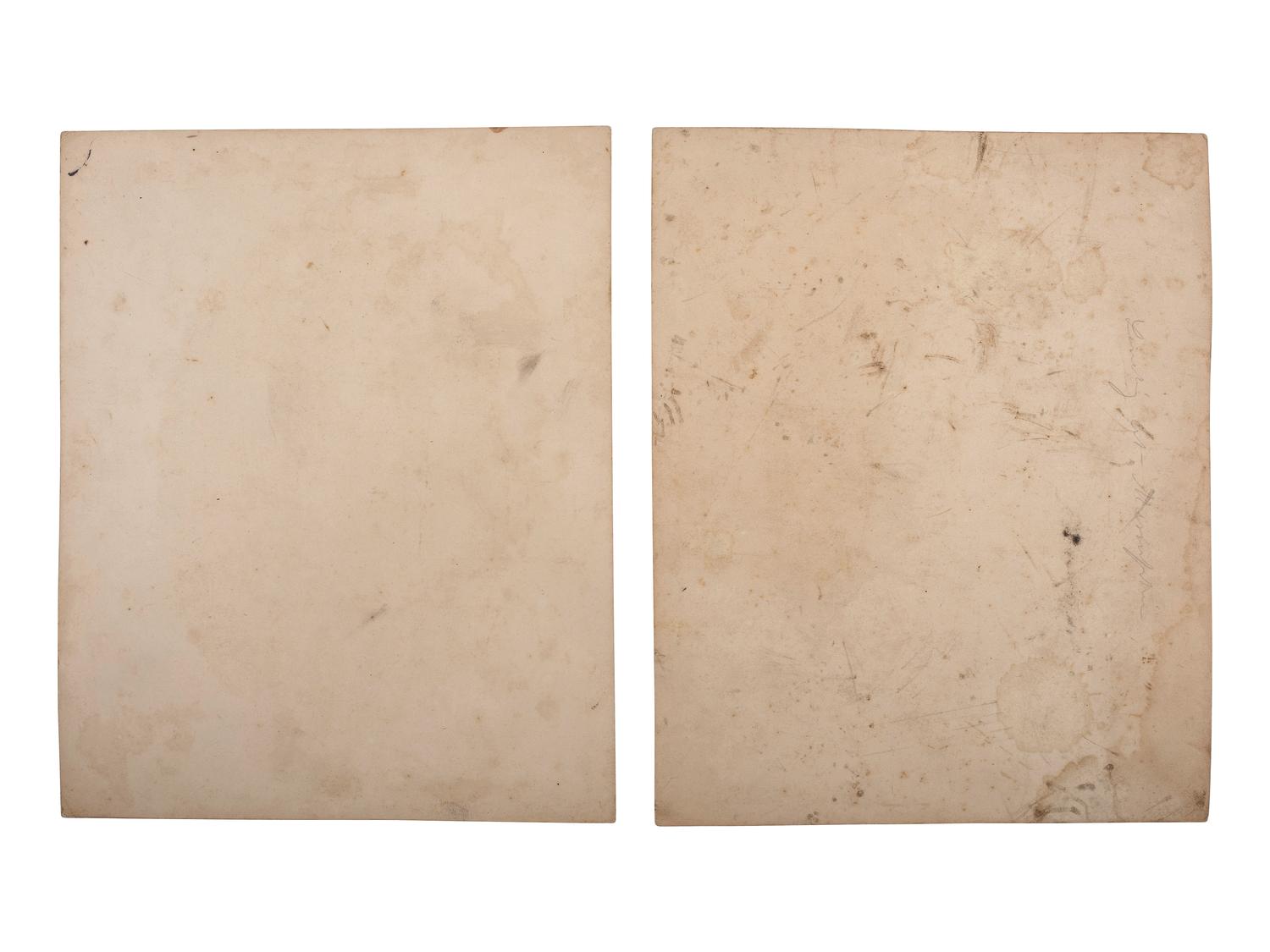 [CIVIL WAR]. A group of 2 albumen photographs of Brown Water Navy ships, comprising: