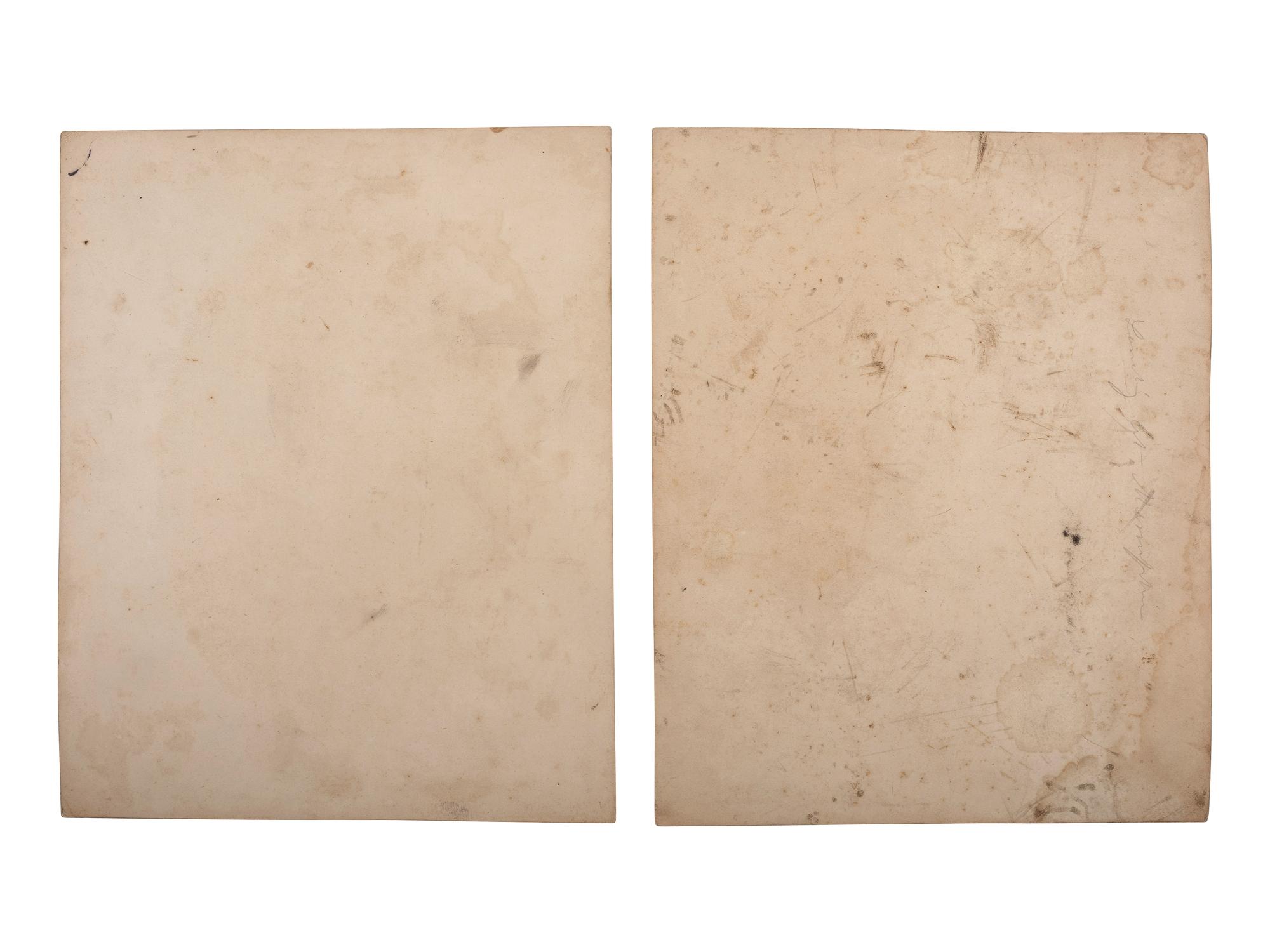 [CIVIL WAR]. A group of 2 albumen photographs of Brown Water Navy ships, comprising: