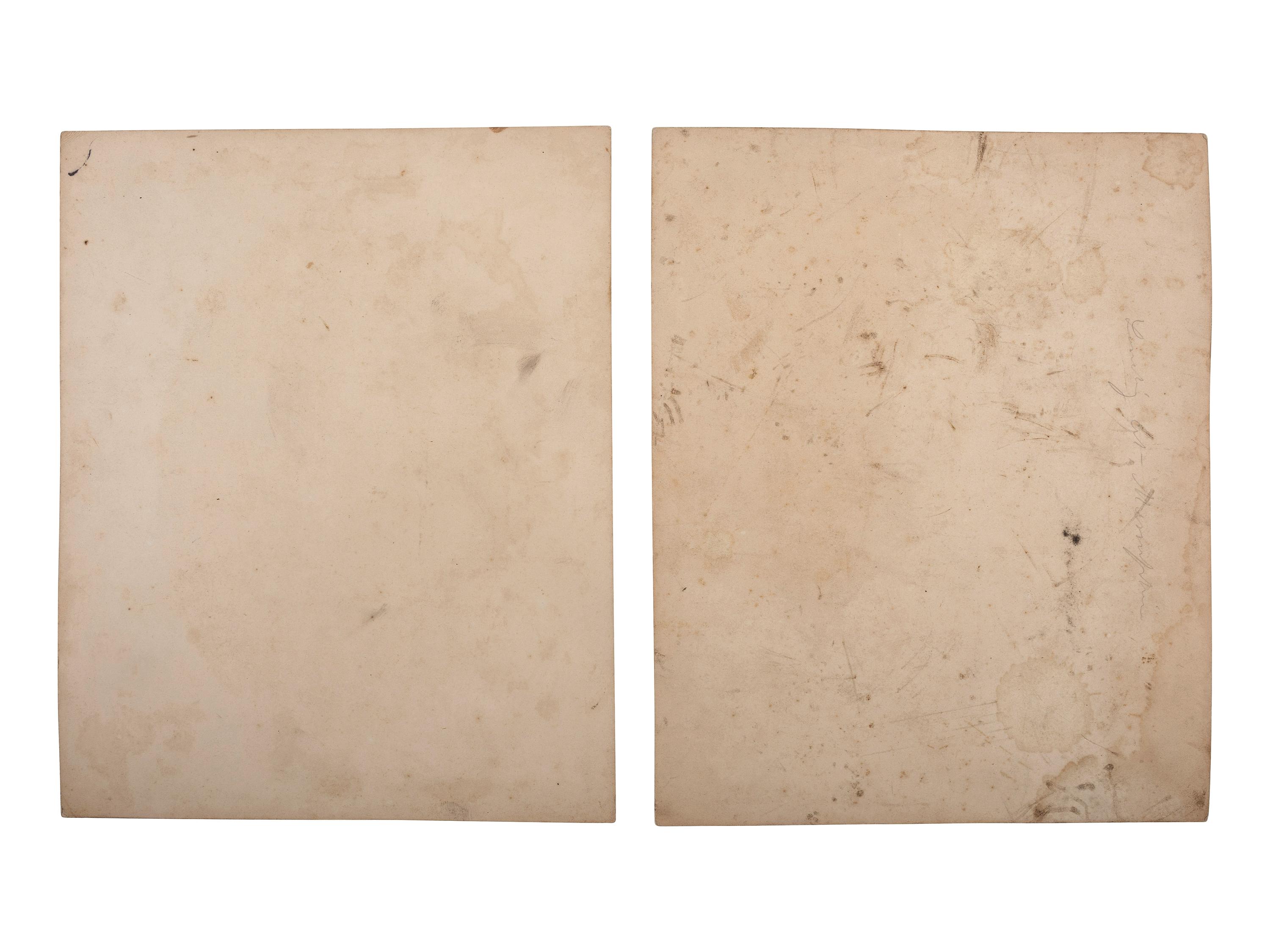 [CIVIL WAR]. A group of 2 albumen photographs of Brown Water Navy ships, comprising:
