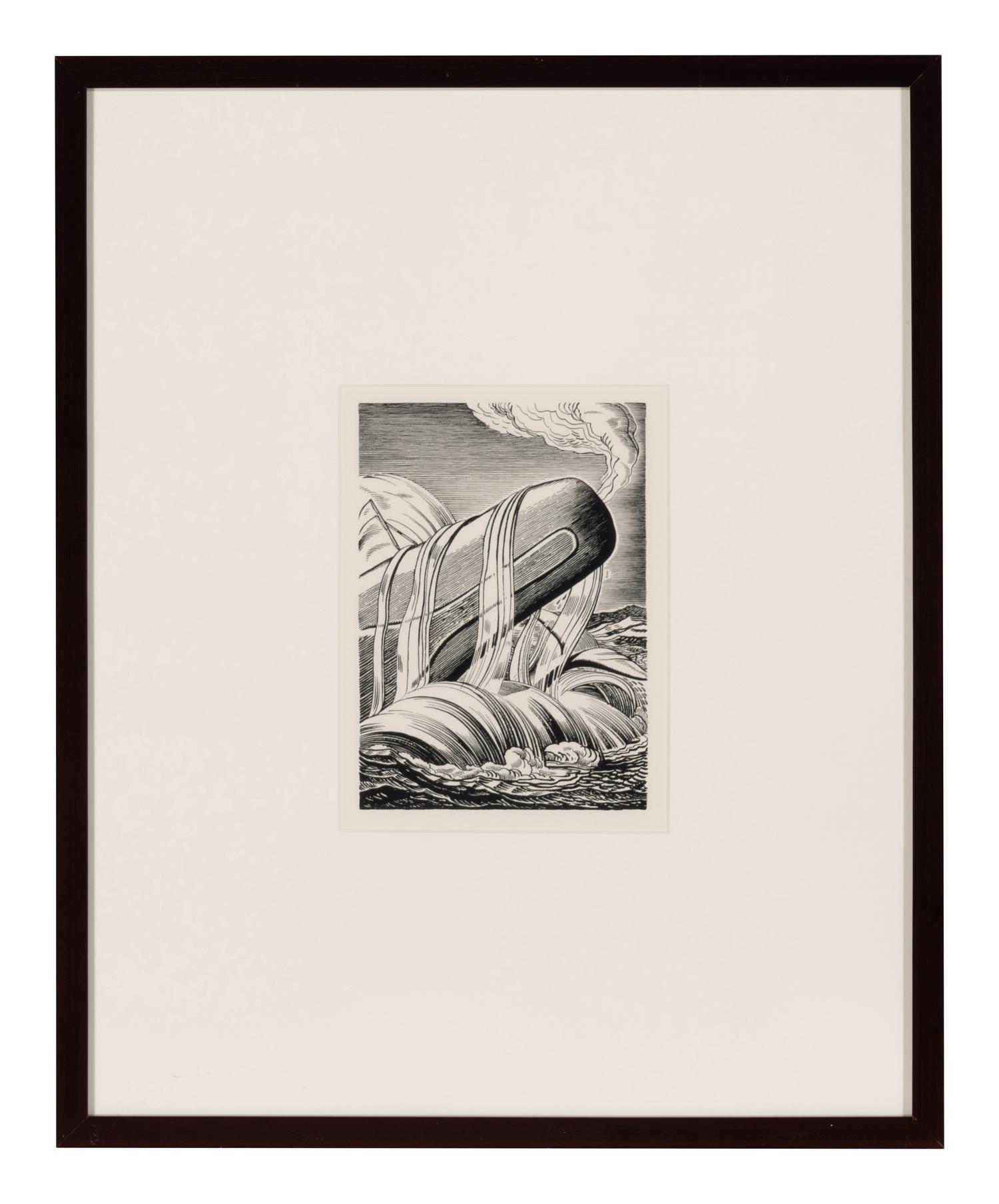 Eight Illustrations for Melville's Moby Dick , or The Whale