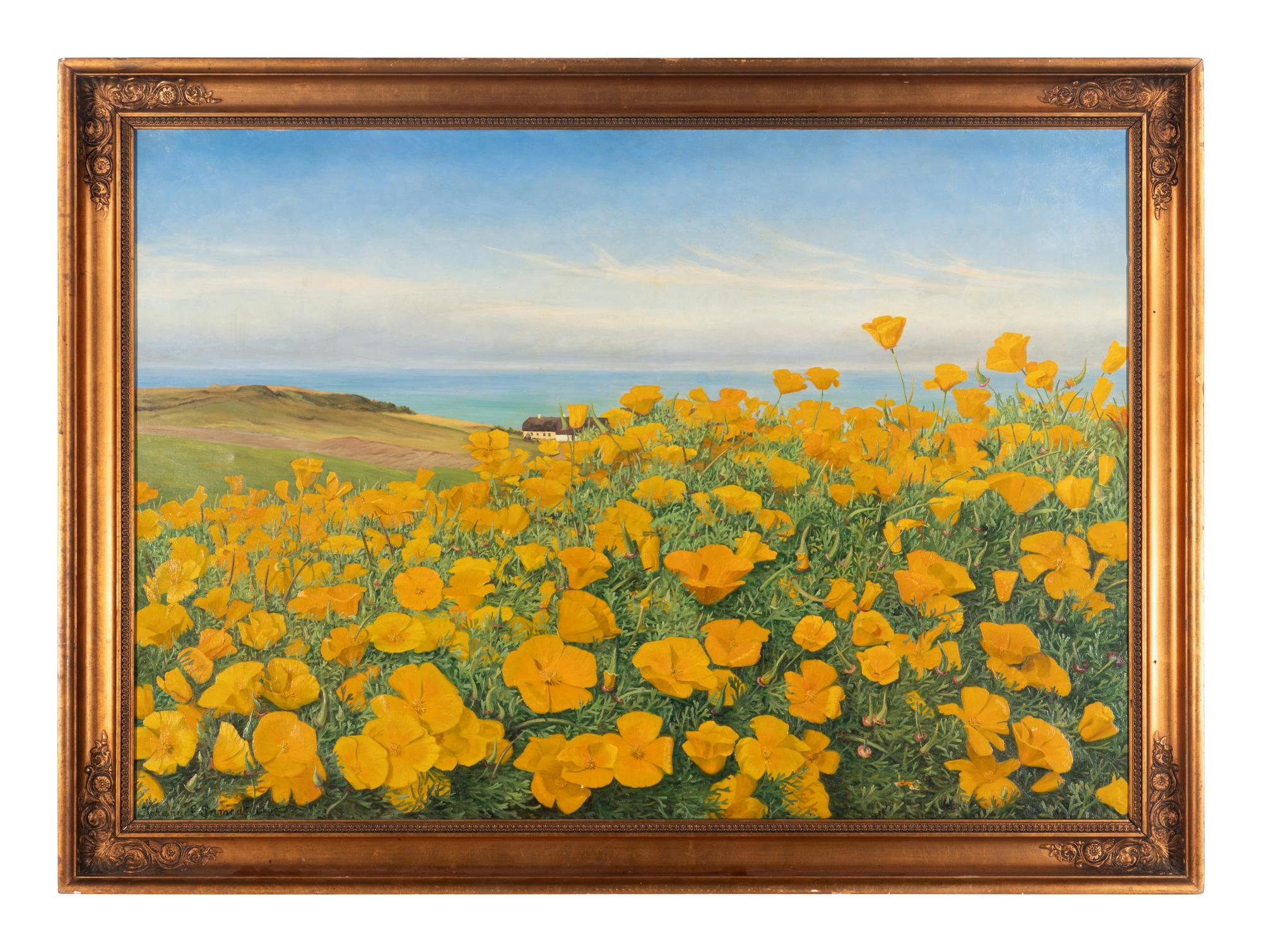 A Field of Buttercups by the Coast , 1902