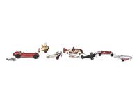 Eight Toy Race Cars and Planes