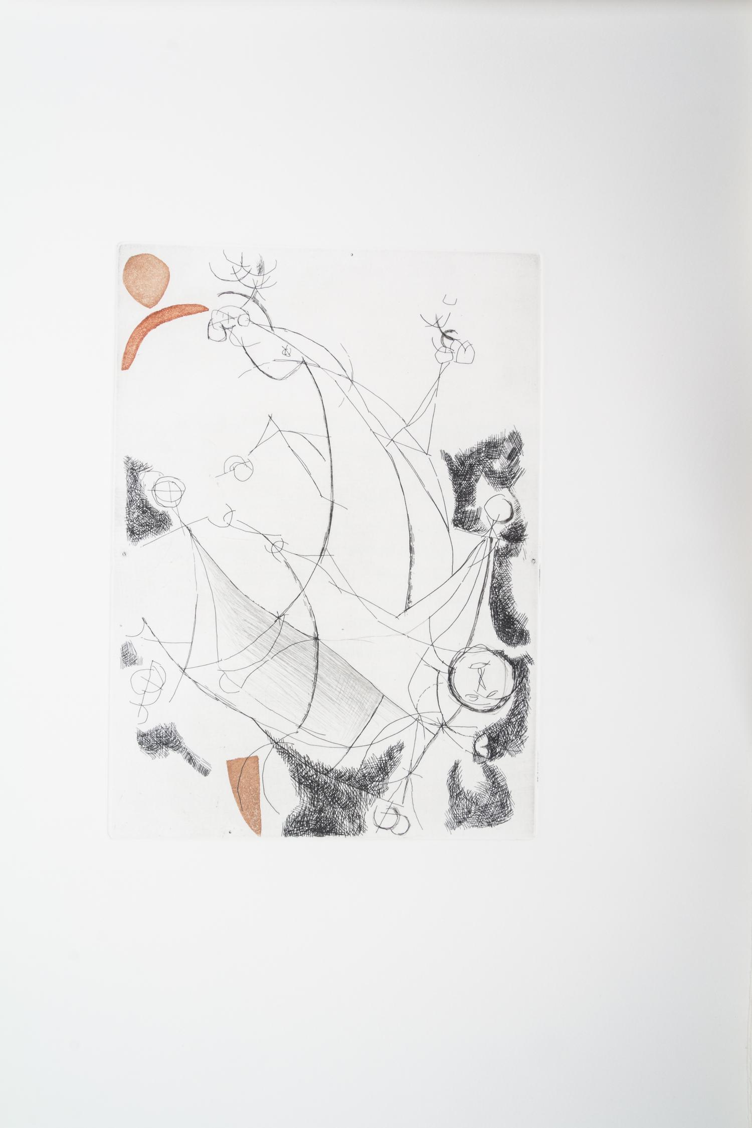 (MARINI, MARINO) MARINI, EGLE. Tout pres de Marino. Paris, 1971. Limited, signed. Set of 10 etchings.