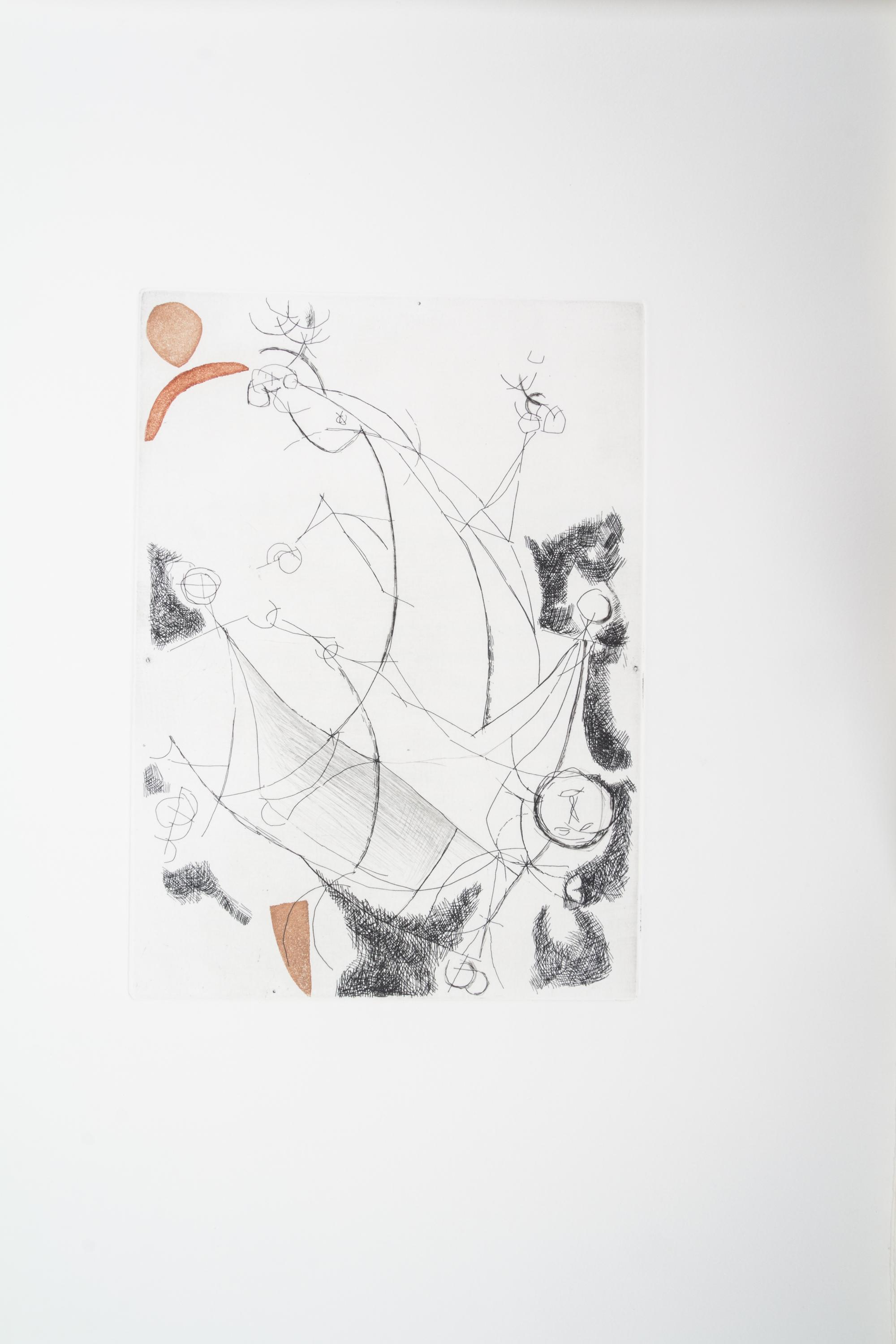 (MARINI, MARINO) MARINI, EGLE. Tout pres de Marino. Paris, 1971. Limited, signed. Set of 10 etchings.