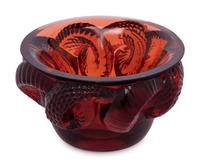 A Lalique Boa Bowl