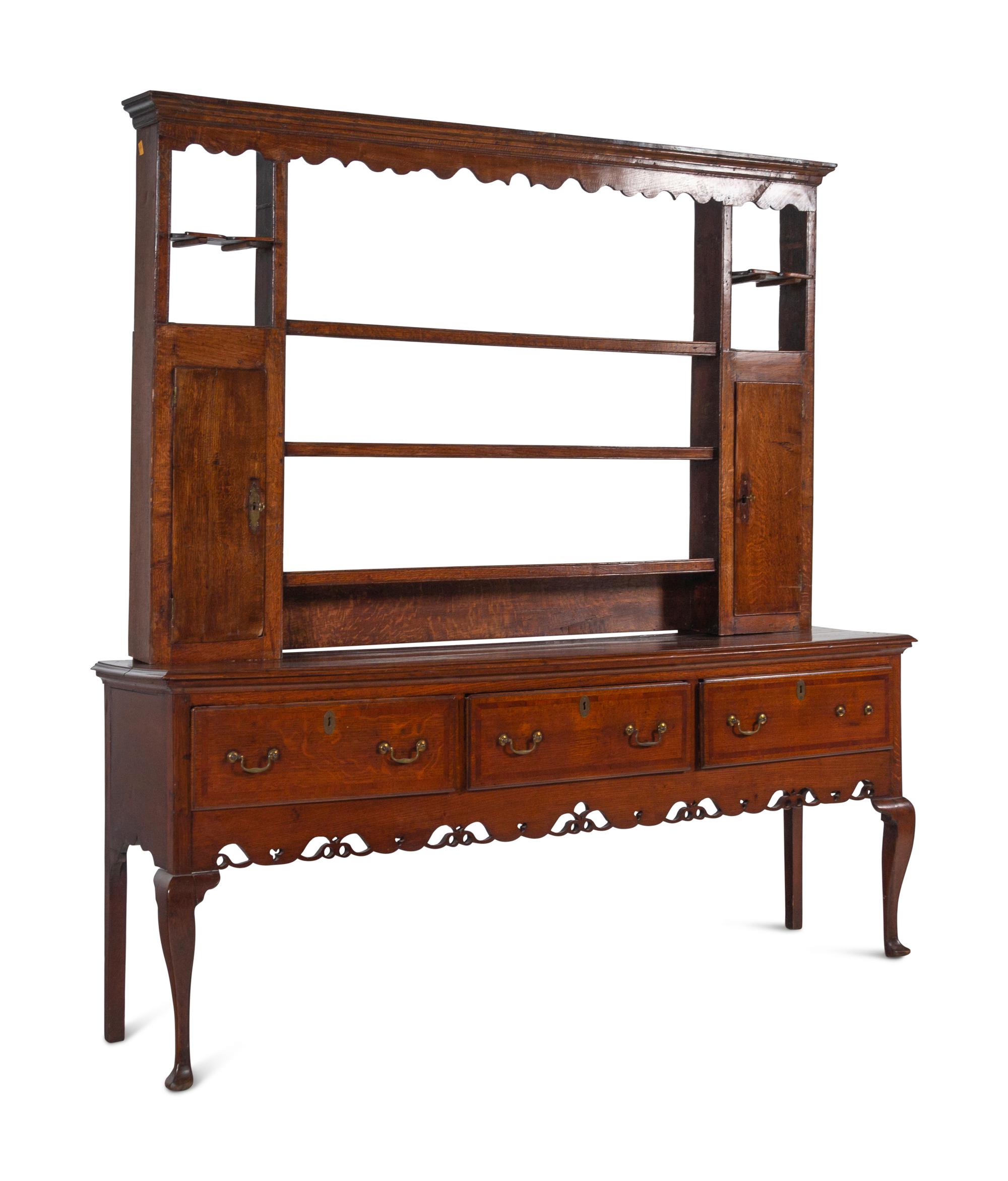 An English Oak Welsh Server