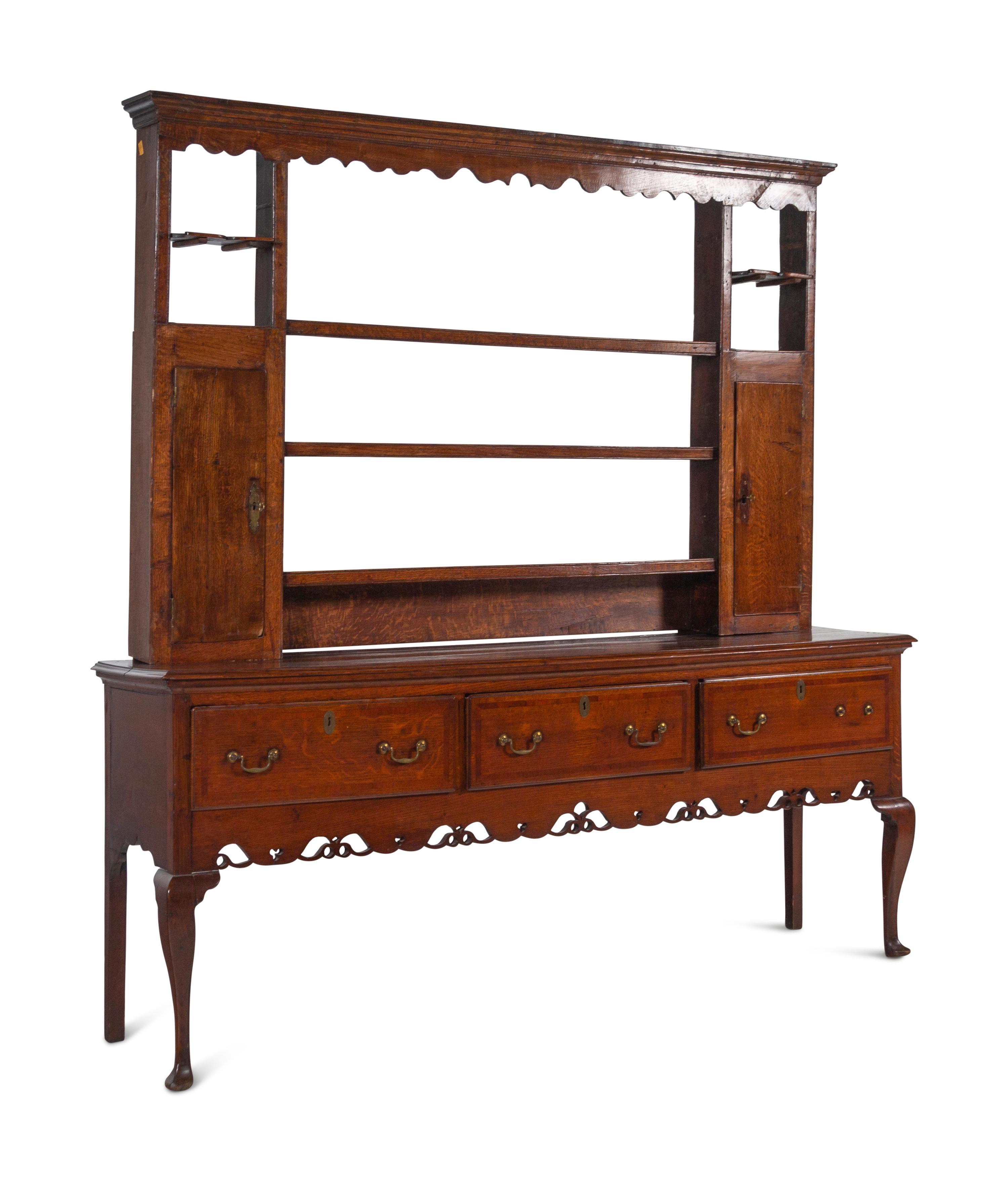 An English Oak Welsh Server