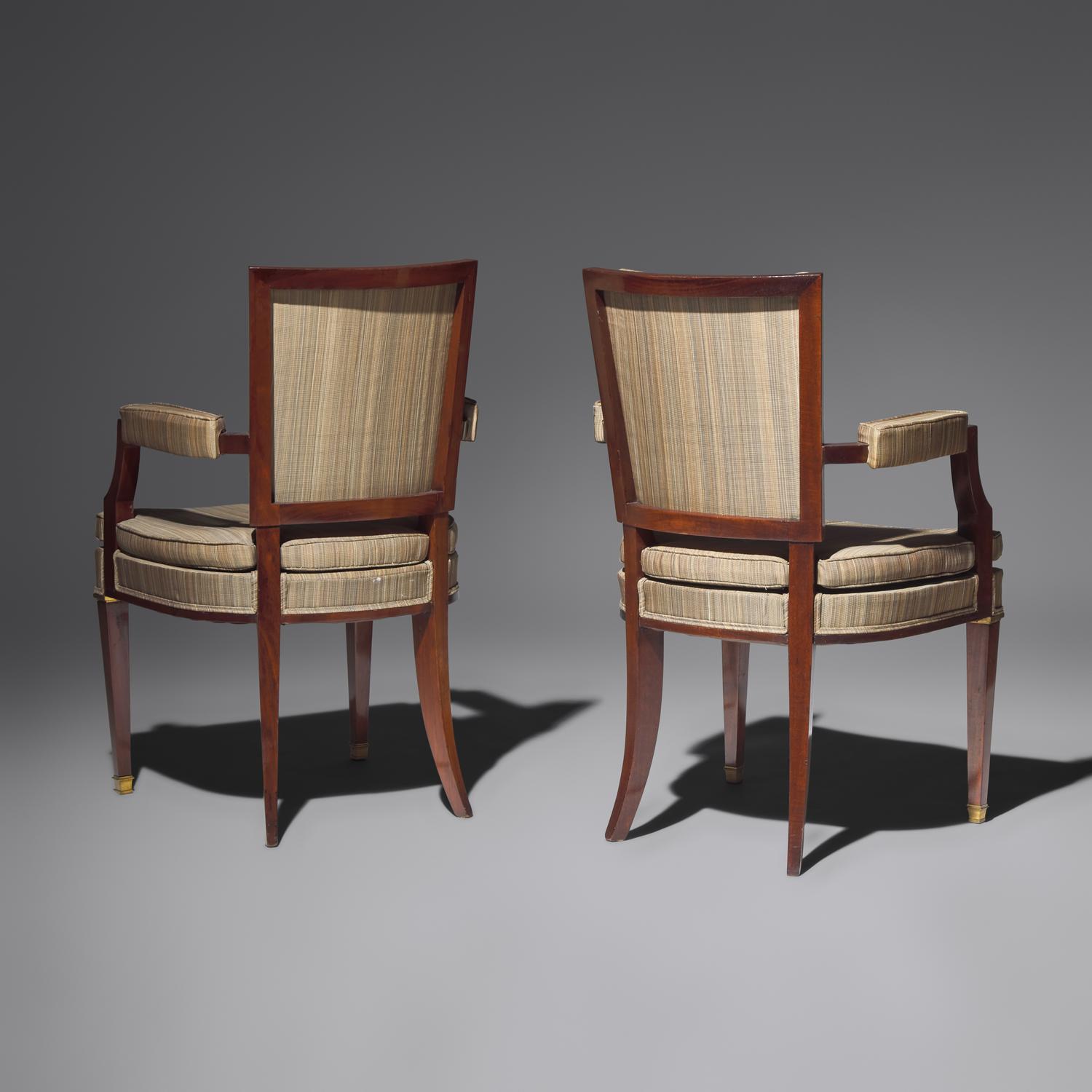 Pair of French Art Moderne chairs
