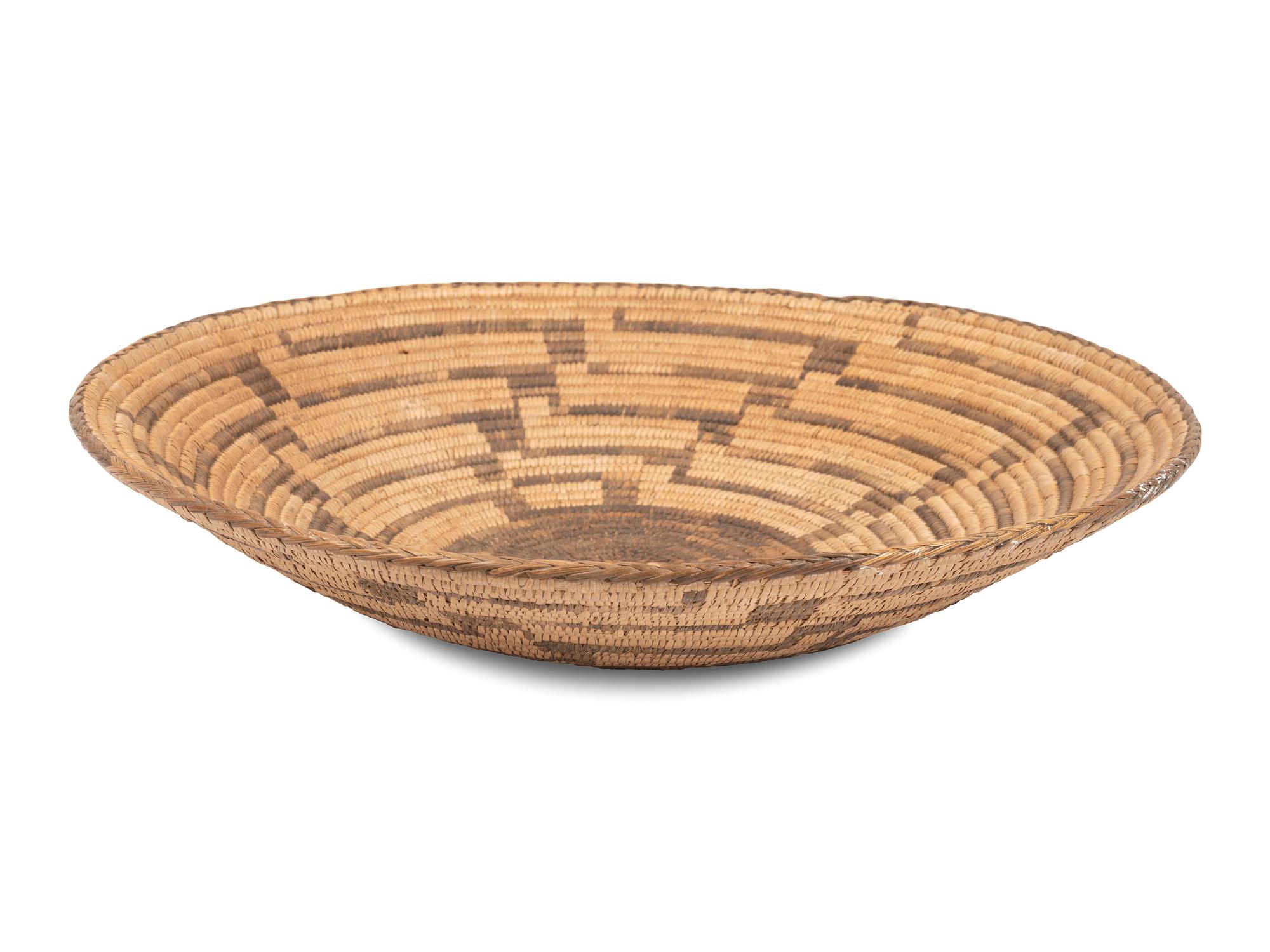 Akimel O'odham Basketry Tray