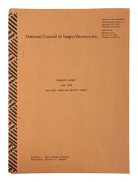 [CIVIL RIGHTS] -- [HEIGHT, Dorothy I. (1912-2010)]. "Progress Report" issued by the National Council of Negro Women, Inc. June 1969.