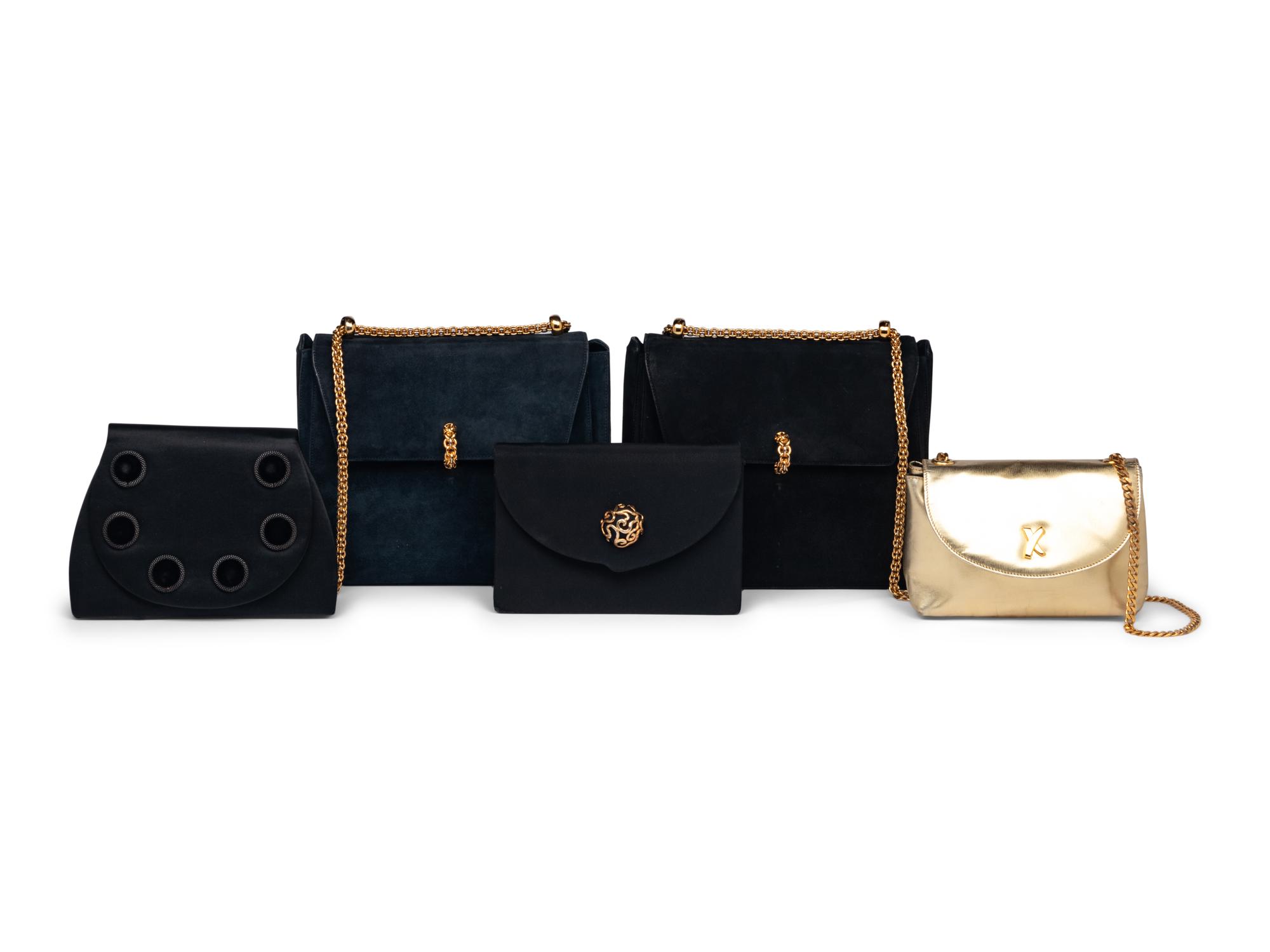 Five Paloma Picasso Handbags