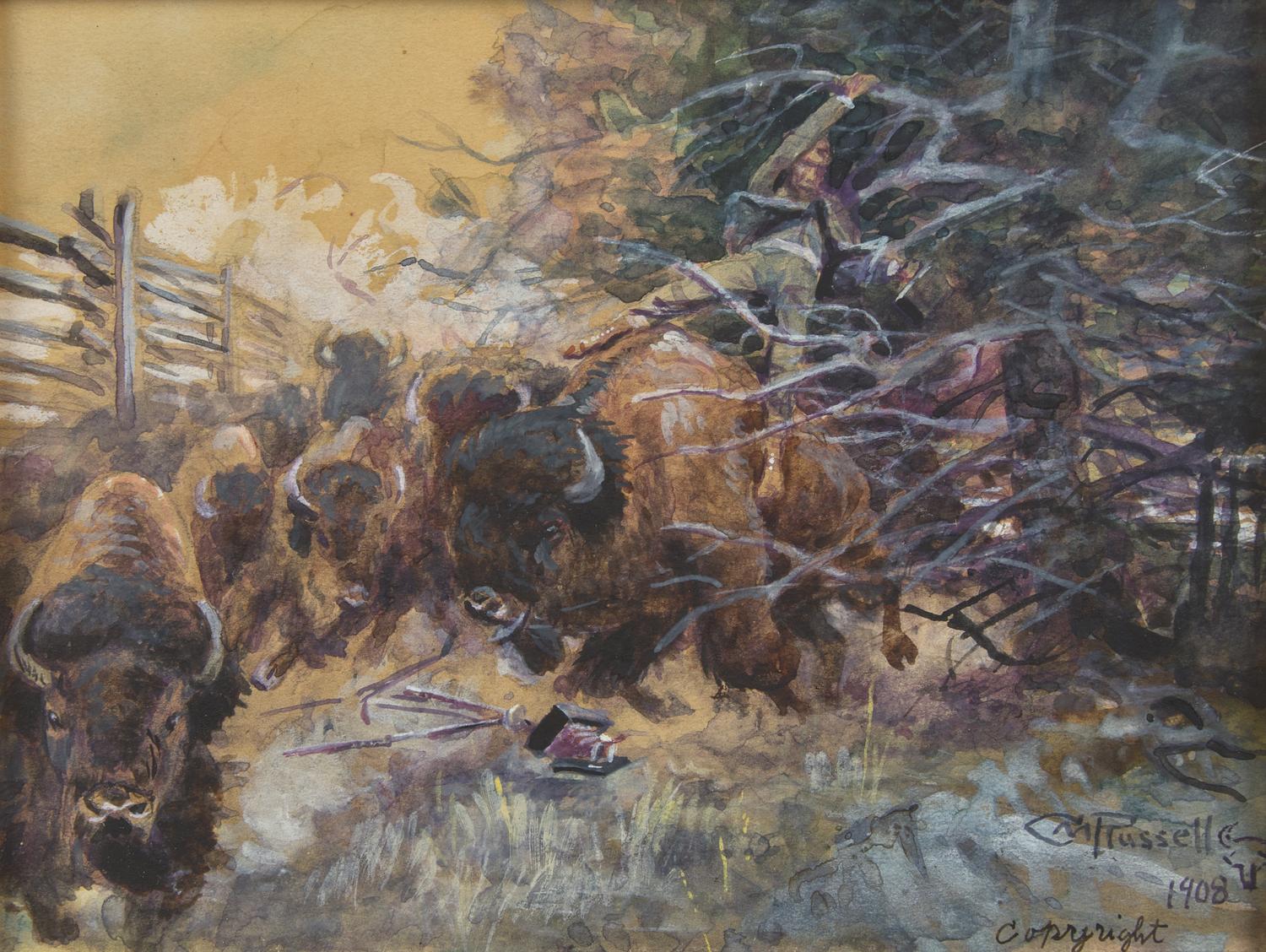 A Close Call , 1908