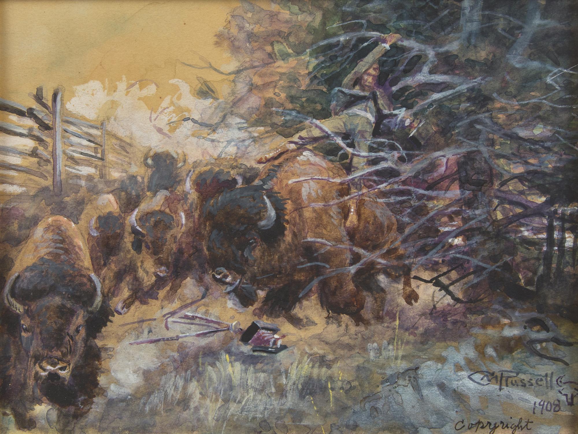 A Close Call , 1908